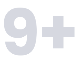 9+